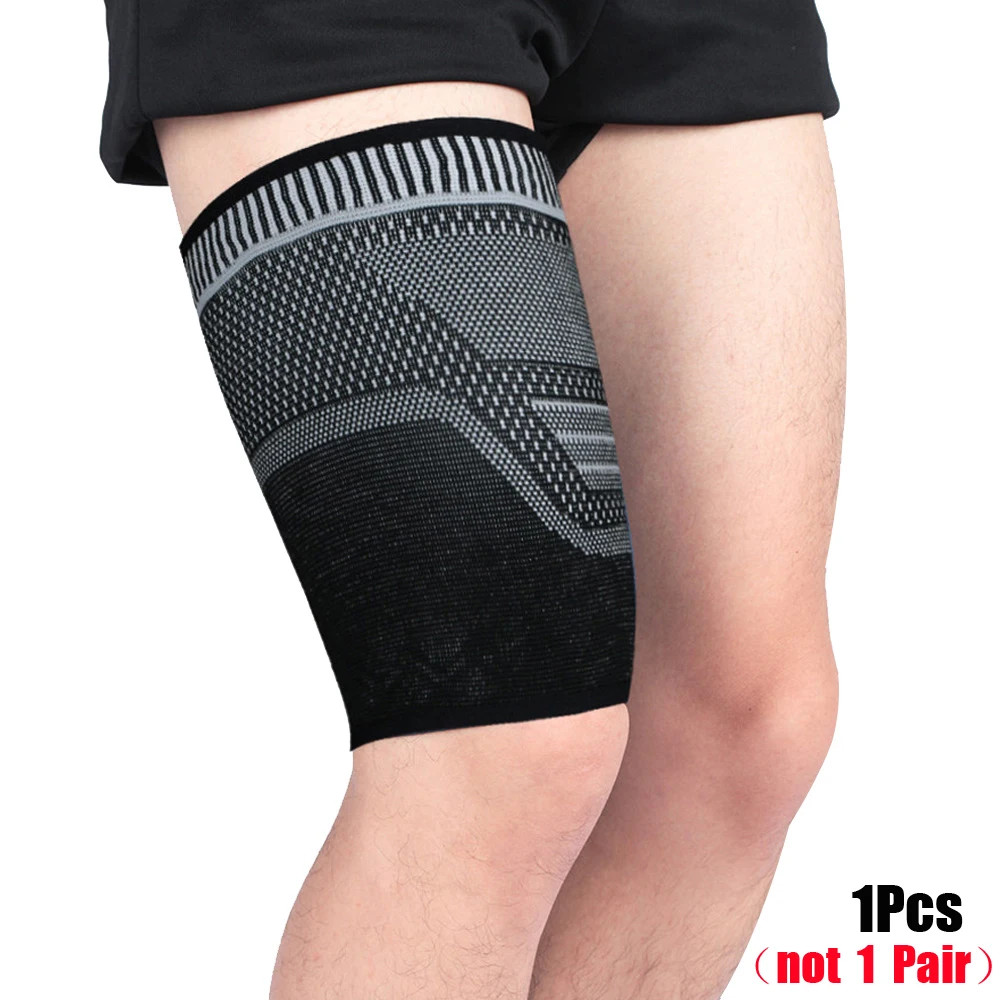 1pcs Thigh Compressed Sleeves Hamstring Support Upper Leg Sleeves Thigh Sleeves