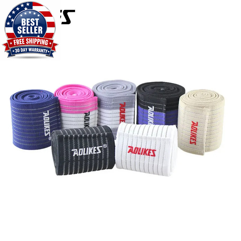 1PCS Cotton Elastic Bandage Hand Sport Wristband Gym Support Wrist Brace Wrap Ca