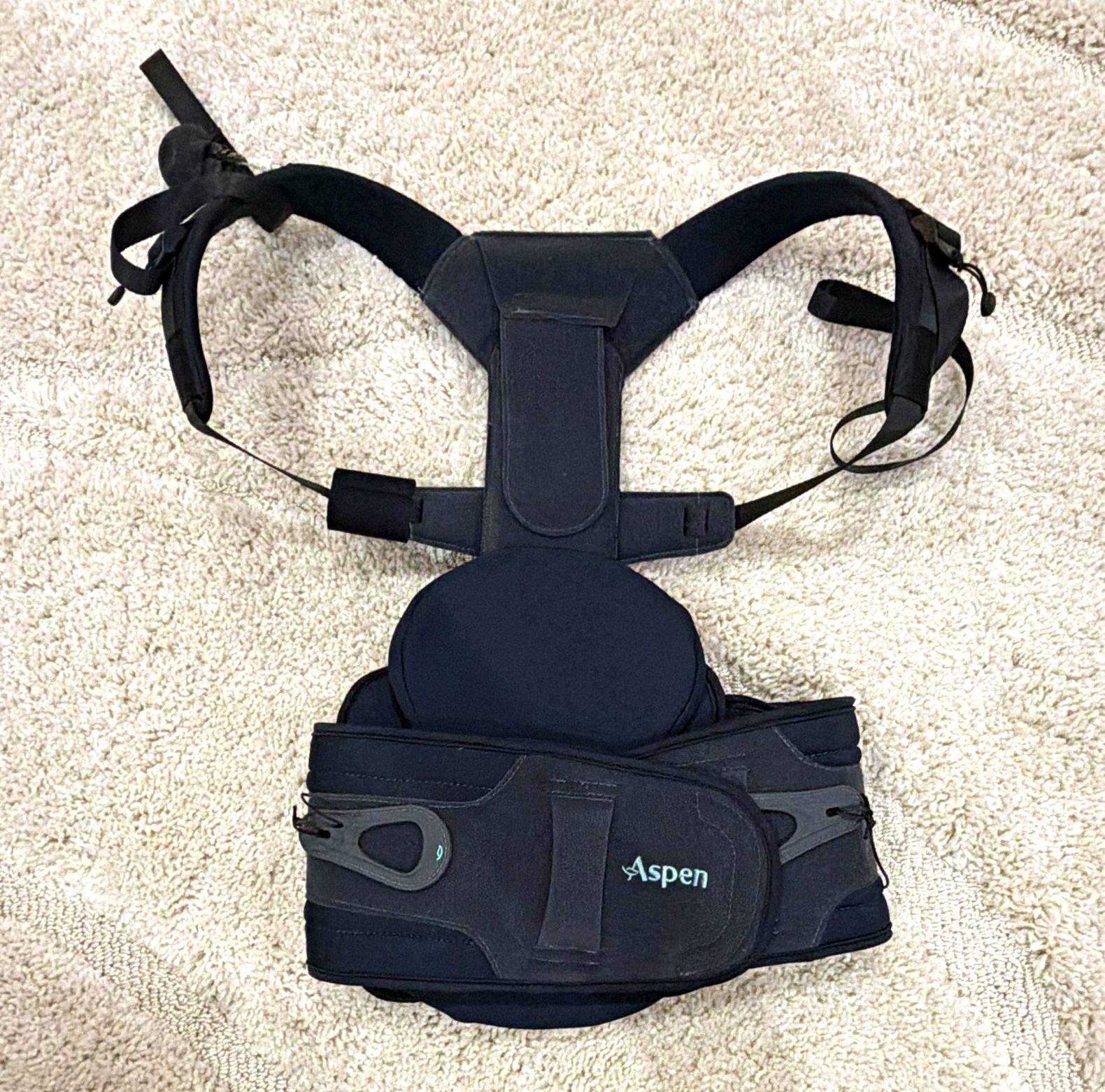 Aspen Active P-TLSO Adjustable Back Brace Postural Spinal Support NEW