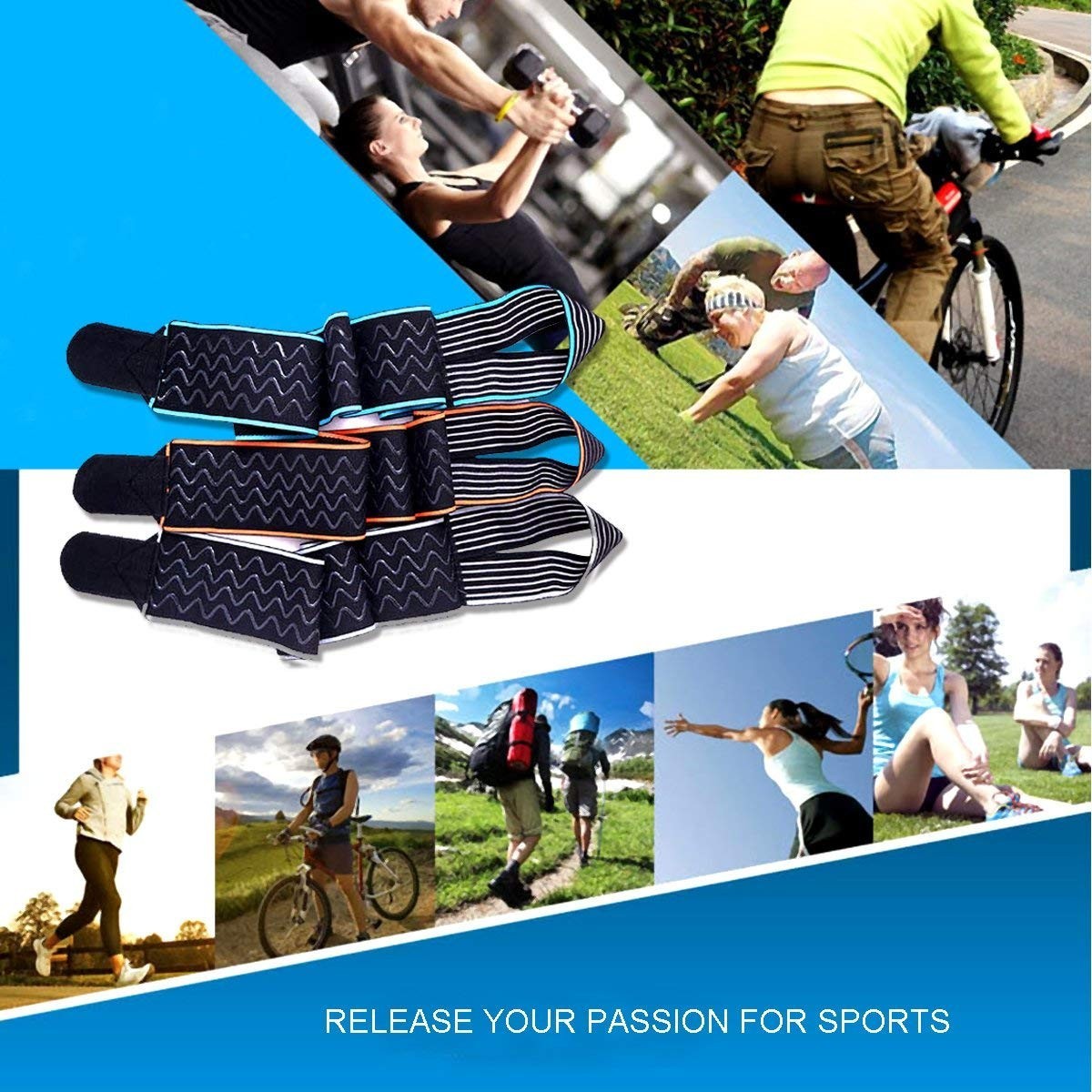 Breathable Nylon Ankle Brace – Adjustable Support for Sports Recovery & Comfort