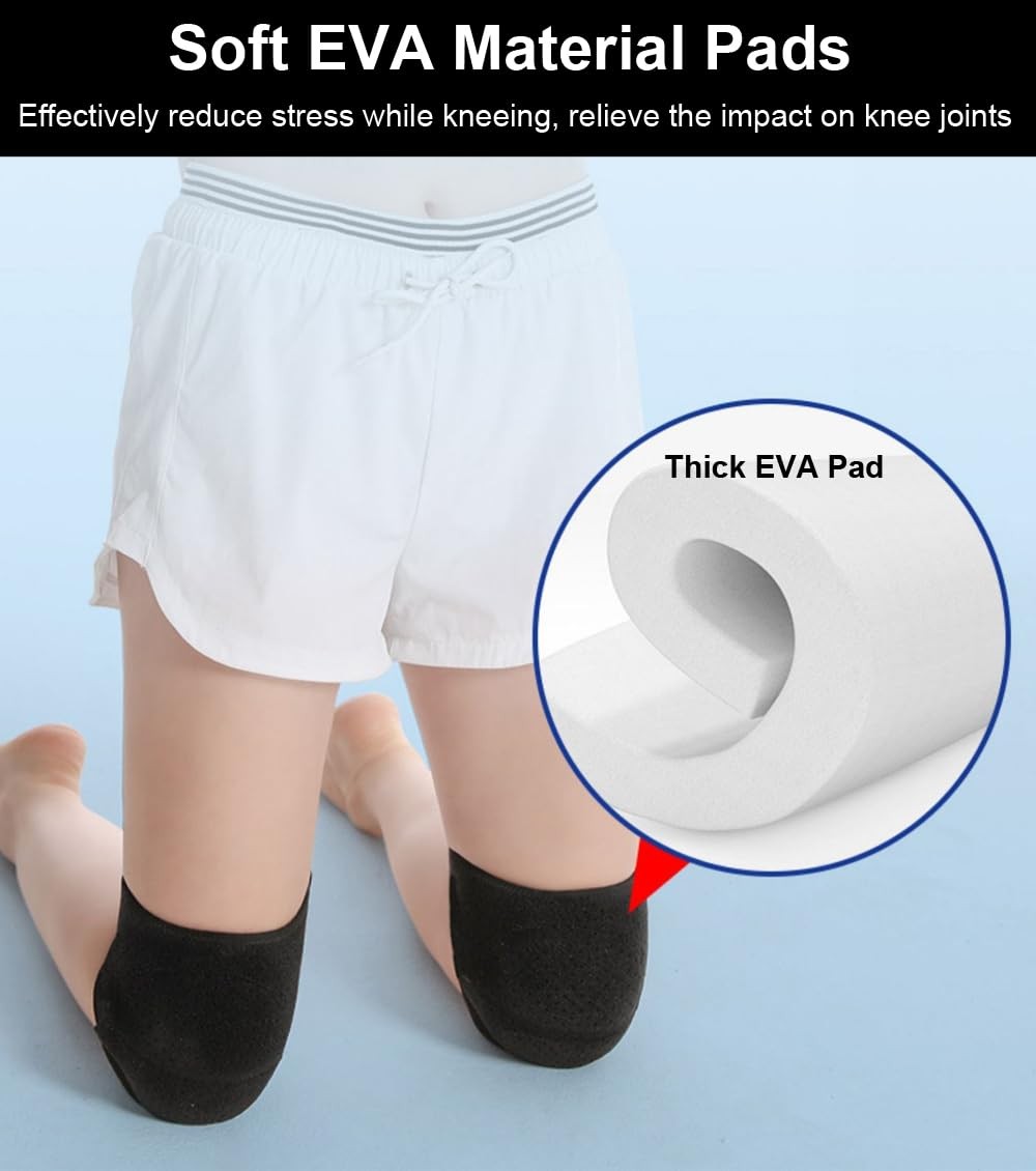 Knee Pads for Women & Men Soft Dance Knee Pads with Adjustable Bands Volleyba…