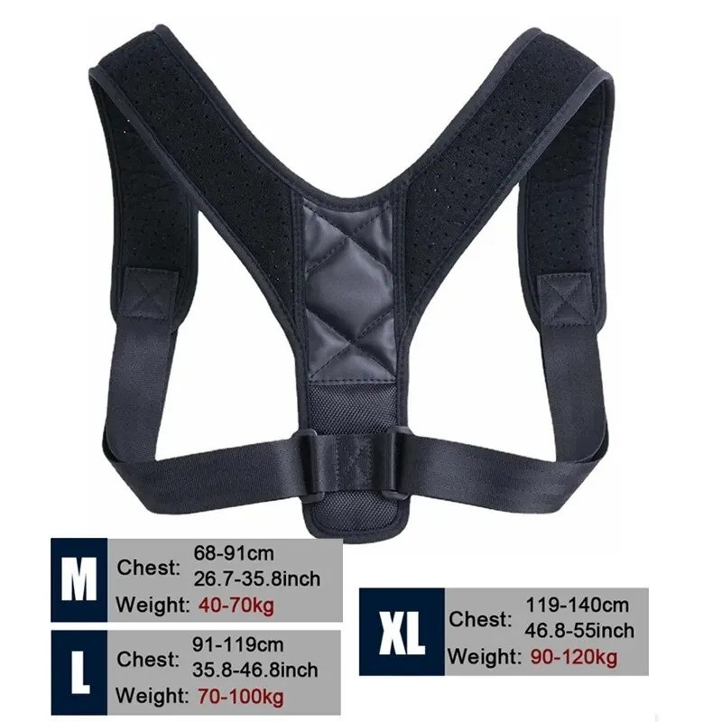 Back Posture Correction Belt Hunchback Prevention Correction of Sitting Posture