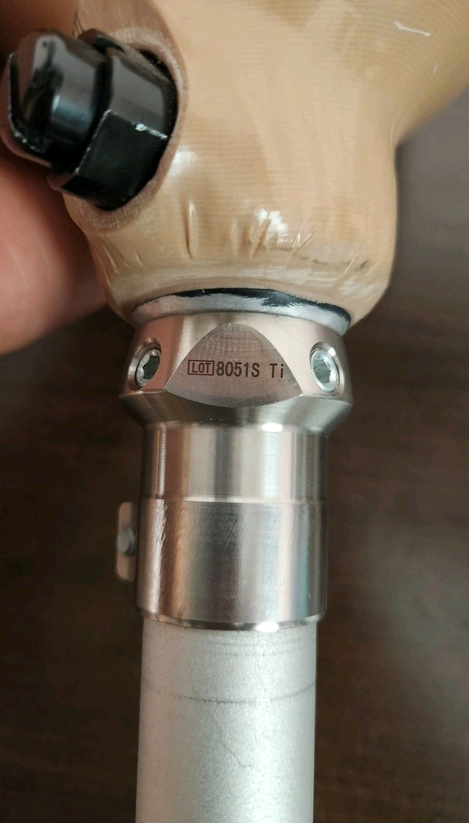 ST&G Transtibial Prosthesis Below Knee Assembly Titanium Components AS-IS READ