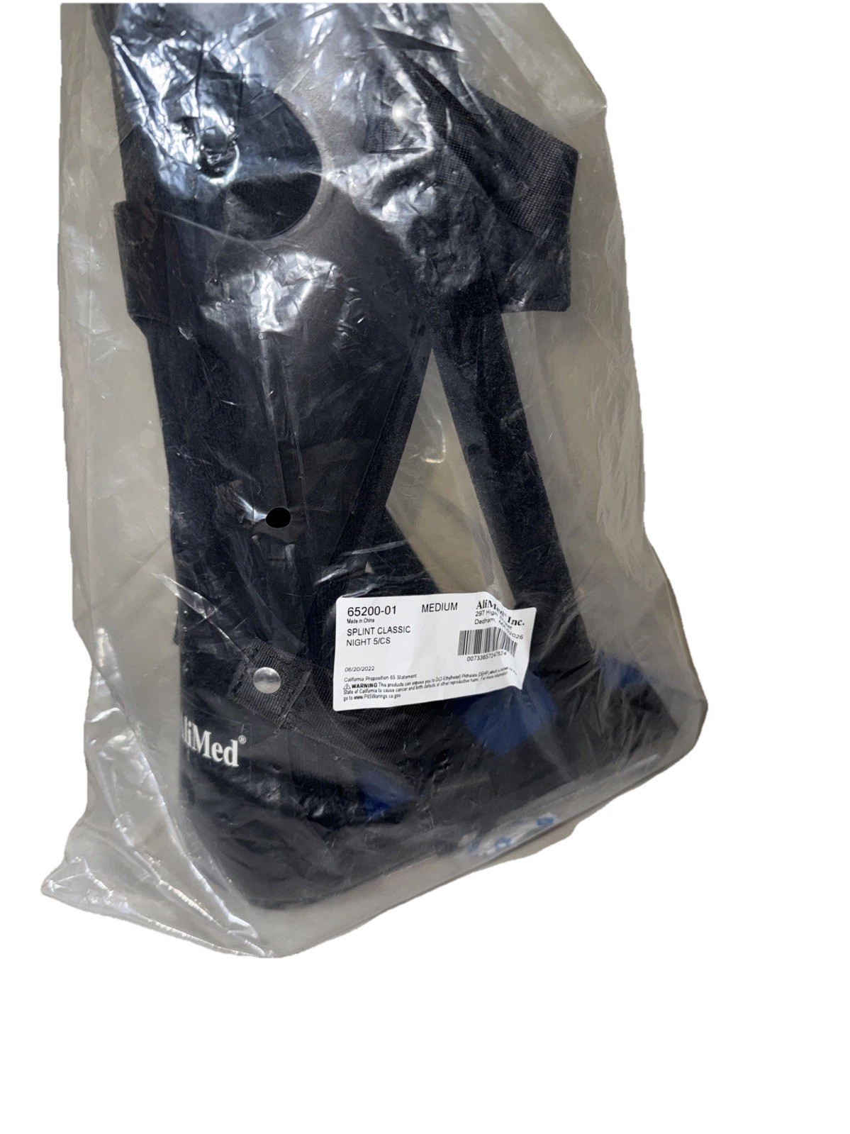 Splint Classic Night AliMed Black Medium New