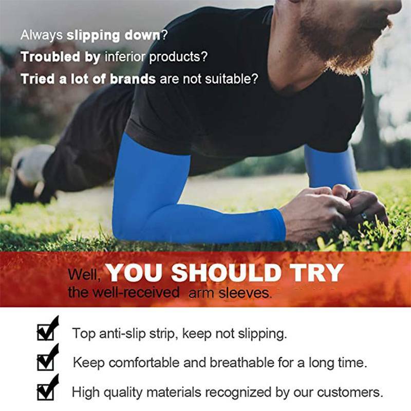 Compression Sleeve Elbow Support Brace Arm Basketball Warm Elastic Men Women US