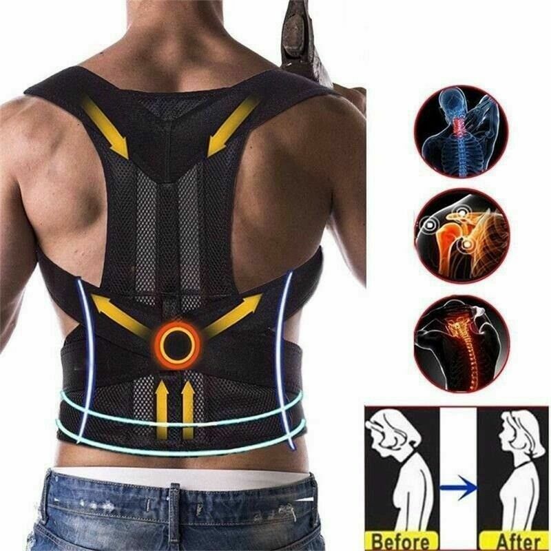 Hunchback Correction Belt Posture Corrector Adult Children Back Spine Support