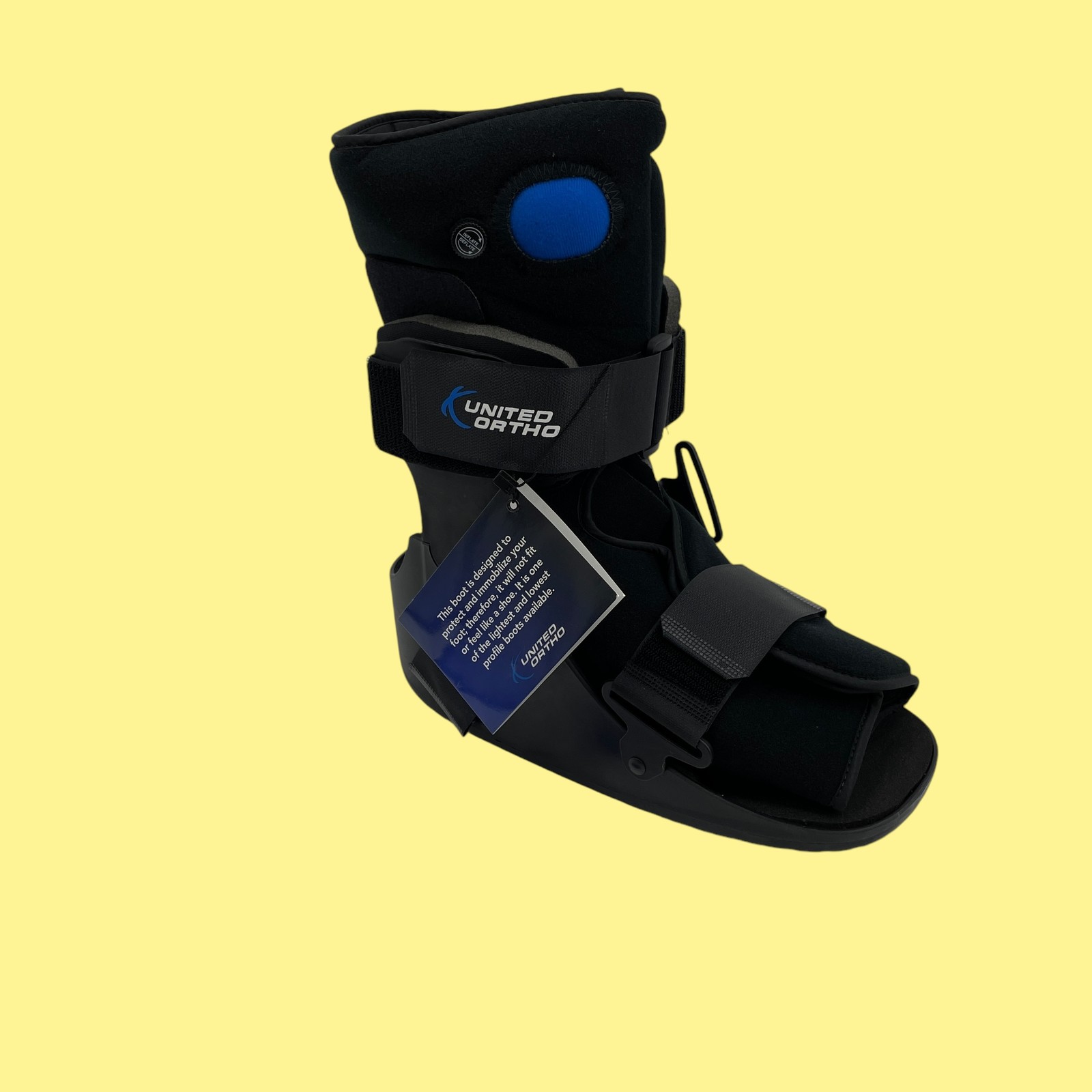 United Ortho Air Stabilizer Ankle Boot Size Large Black #N6352