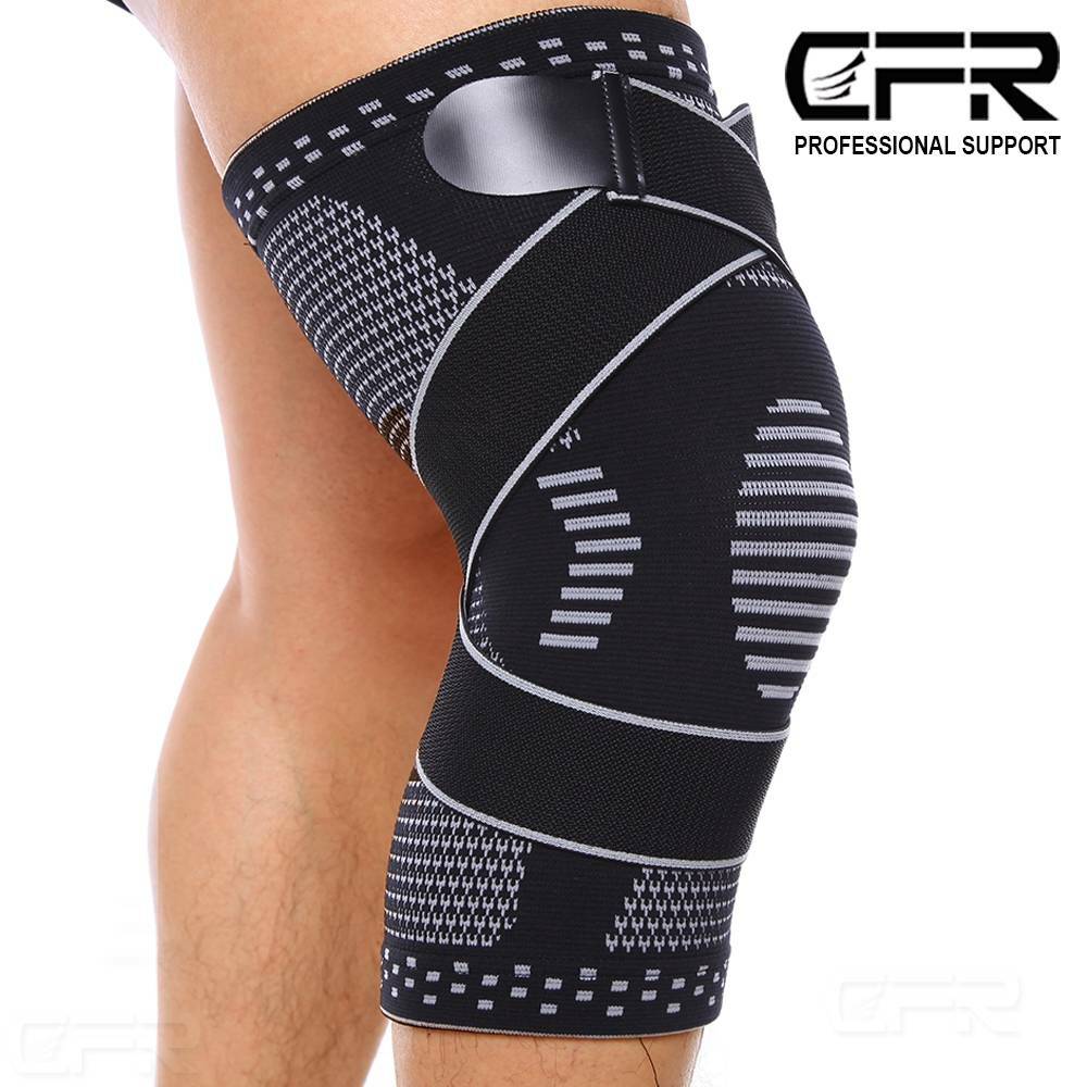 Knee Support Brace Copper Compression Sport Joint Pain Arthritis Relief Sleeves