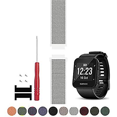Compatible with Garmin Forerunner 35 Watch Band Replacement Gray Small 5-7″