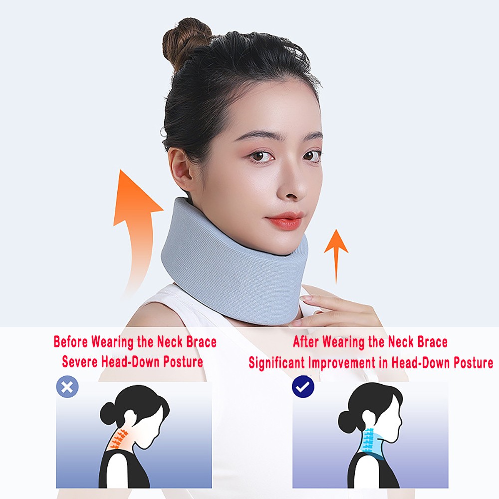 High Quality Cervical Neck Support Brace fits Daily Use, Travel, Sleep, and Work