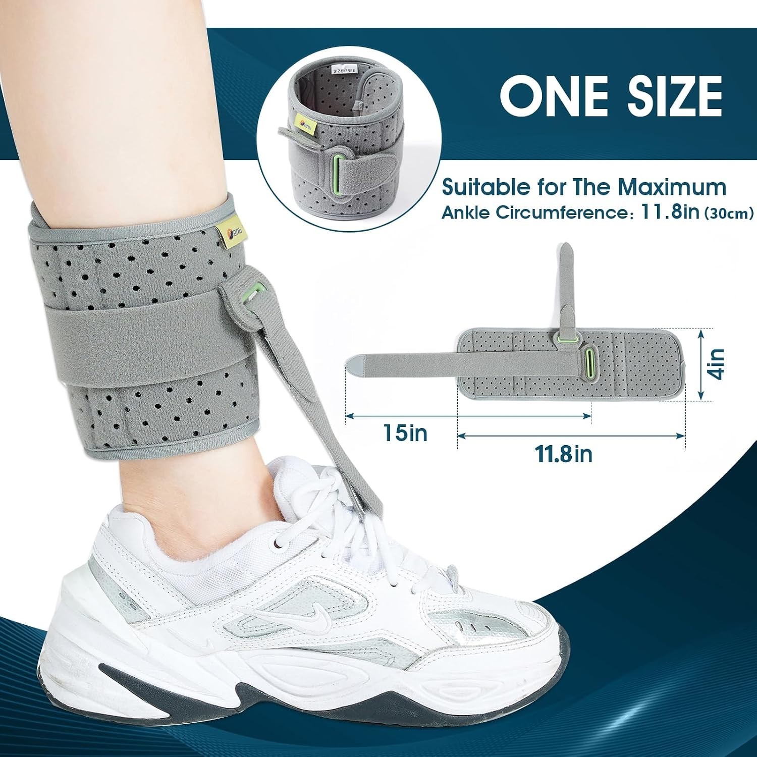 Innovative Adjustable Foot Drop Support Brace – Maximum Comfort for Walking