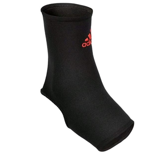 NEW Adidas Men’s Ankle Support with Reinforced Nylon – Red/Black Size M