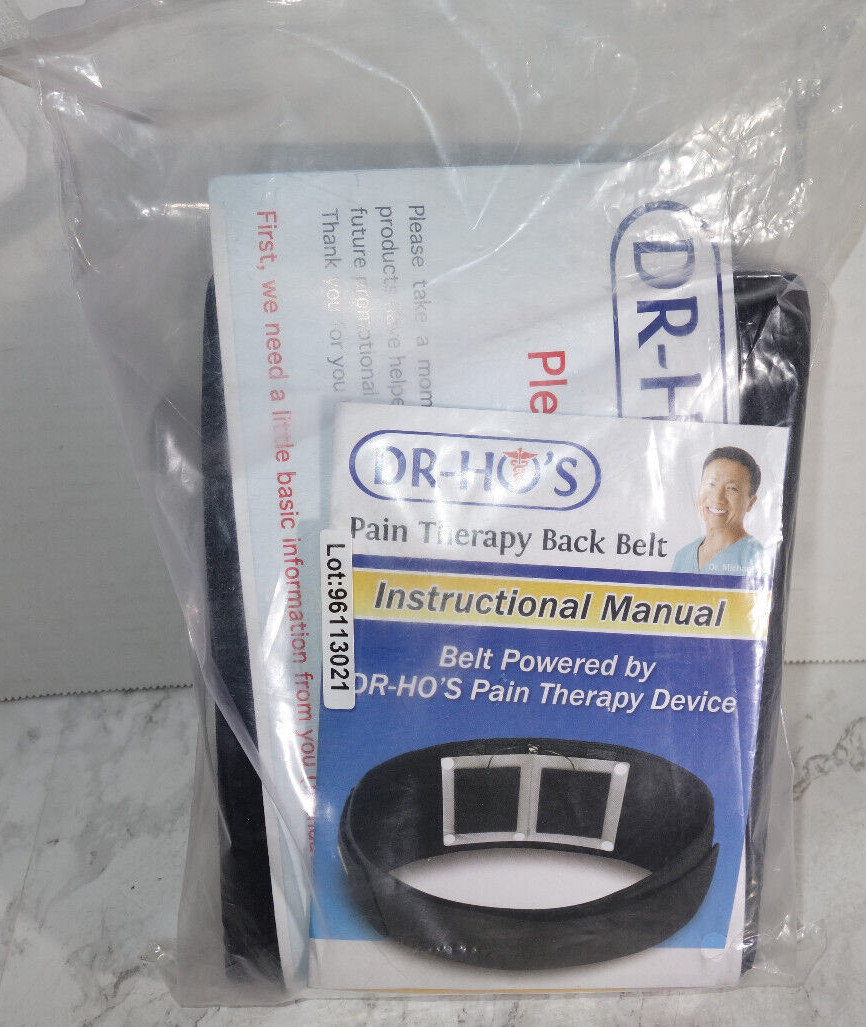 DR HO’s Pain Therapy Back Belt For Pain Therapy Device Black