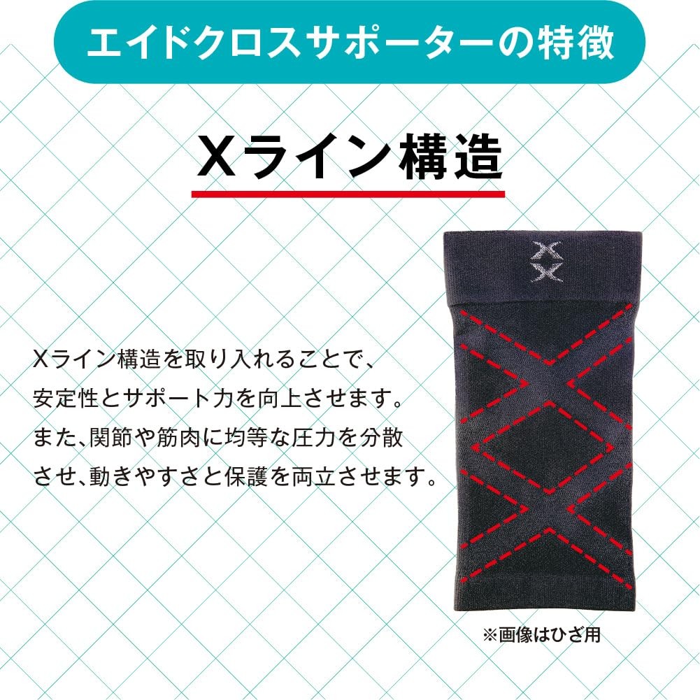 alfax Knee Support, Thin, Ambidextrous, Size L, Black