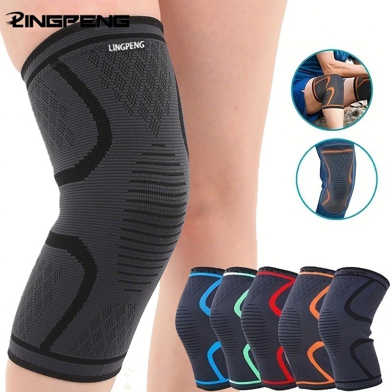 Knee Sleeve Compression Brace Support For Sport Gym Joint Pain Arthritis Relief