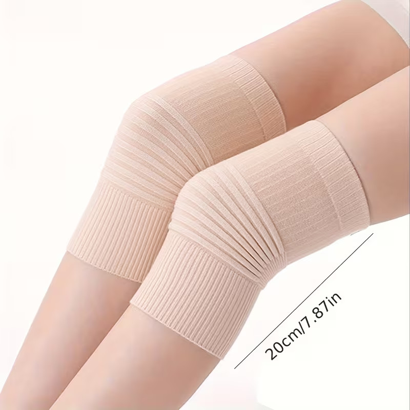 4pcs – 2 Pair Unisex Knee Brace, Joint Stabilization And Warmth Leg S/M