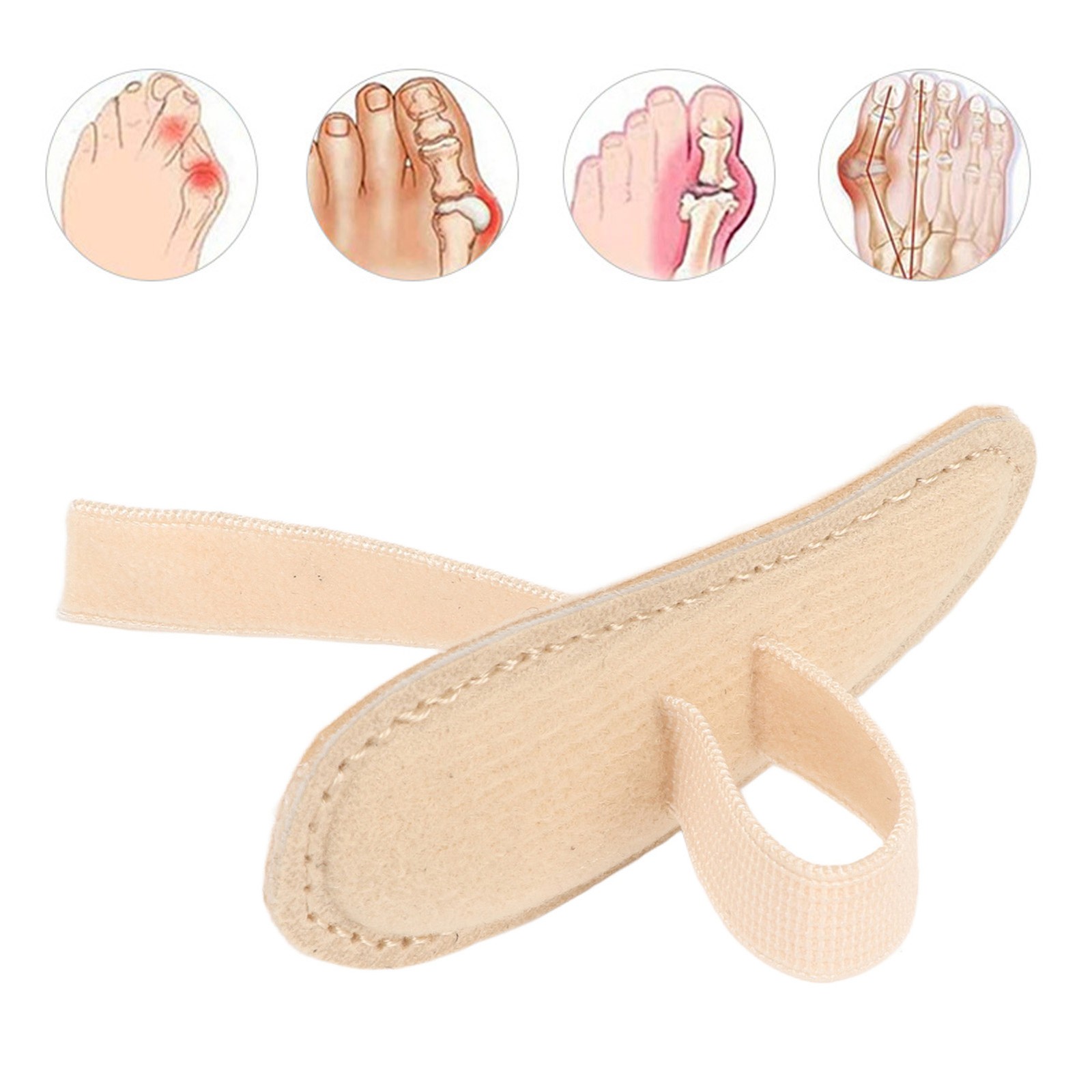 Hammer Toe Cushion Toe Buttress Pad Adjustable Comfoltable For Foot