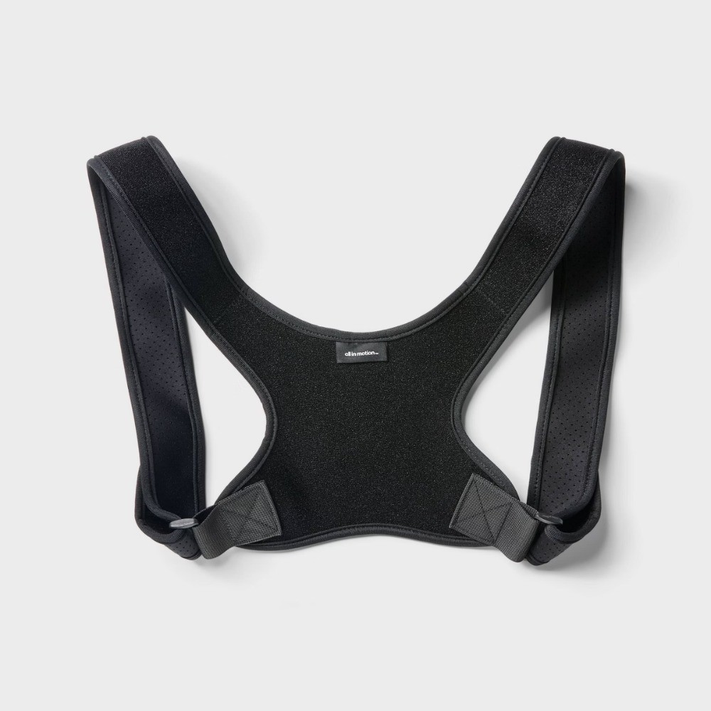 Posture Corrector Back Brace Stretcher: Nylon, 300lb Capacity