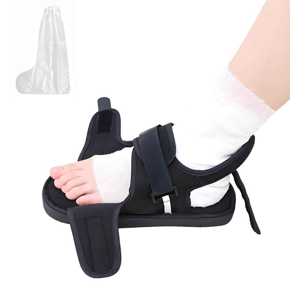 Post Op Shoe Broken Foot Walking Shoe Medical Open Toe Shoes Surgical Cast Sh.