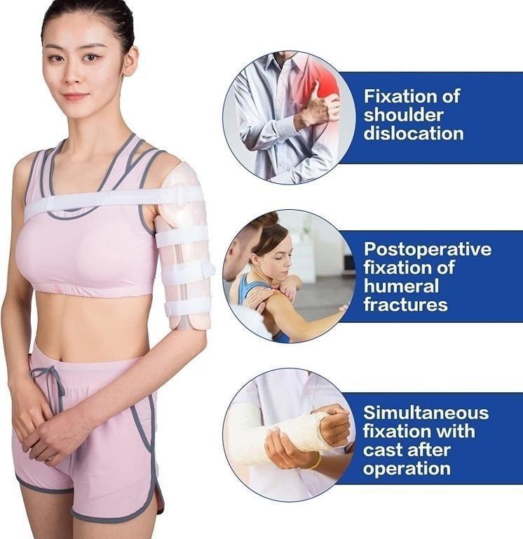 Ghorthoud Humeral Shaft Fracture Splint Upper Arm Shoulder Left Right