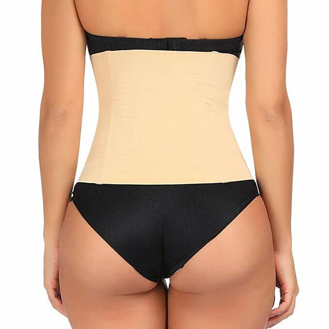 Womens High Waist Body Shaper Postpartum Belly Recovery Girdle Tummy Tuck Belts