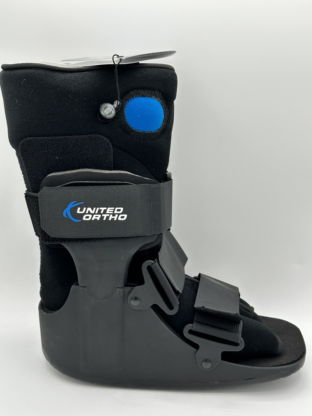 NEW United Ortho USA14115 Short Air Cam Walker Fracture Boot, Small, Black