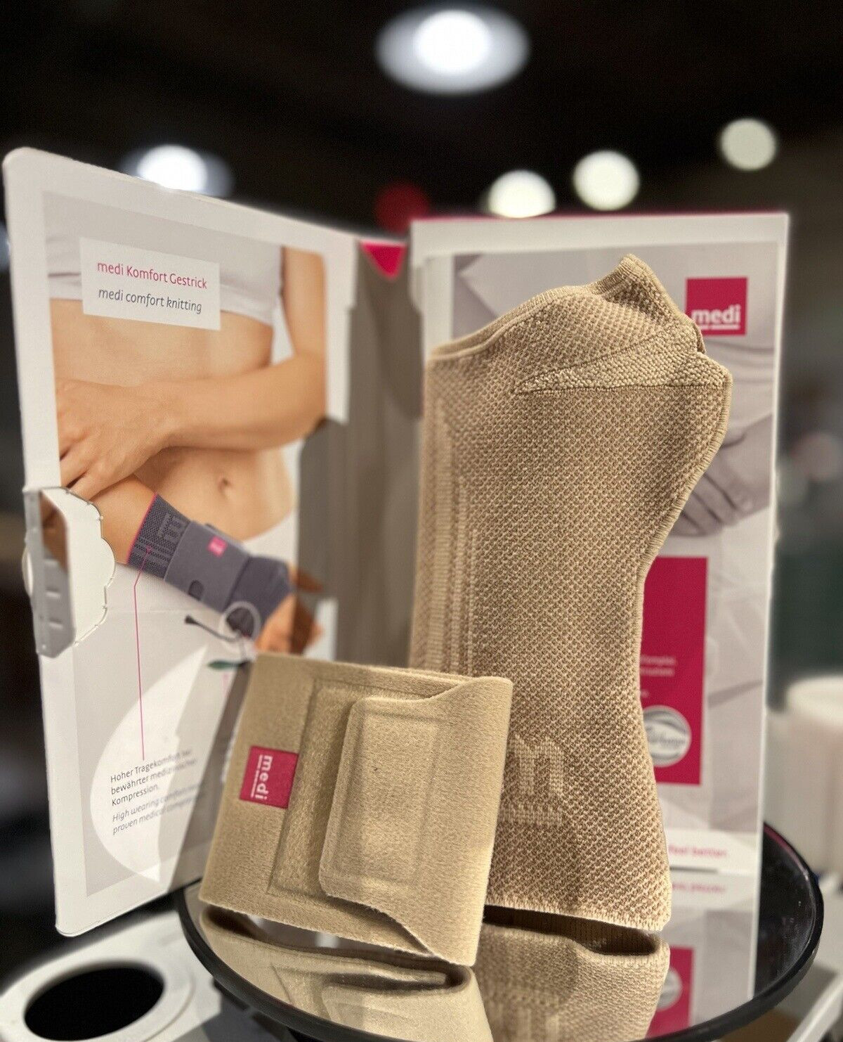 Mediven Manumed Active Wrist Support W/Stay And Strap – SIZES -Carpal Tunnel