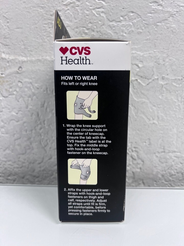 CVS Health Adjustable Performance Support Moderate Knee Support Brace