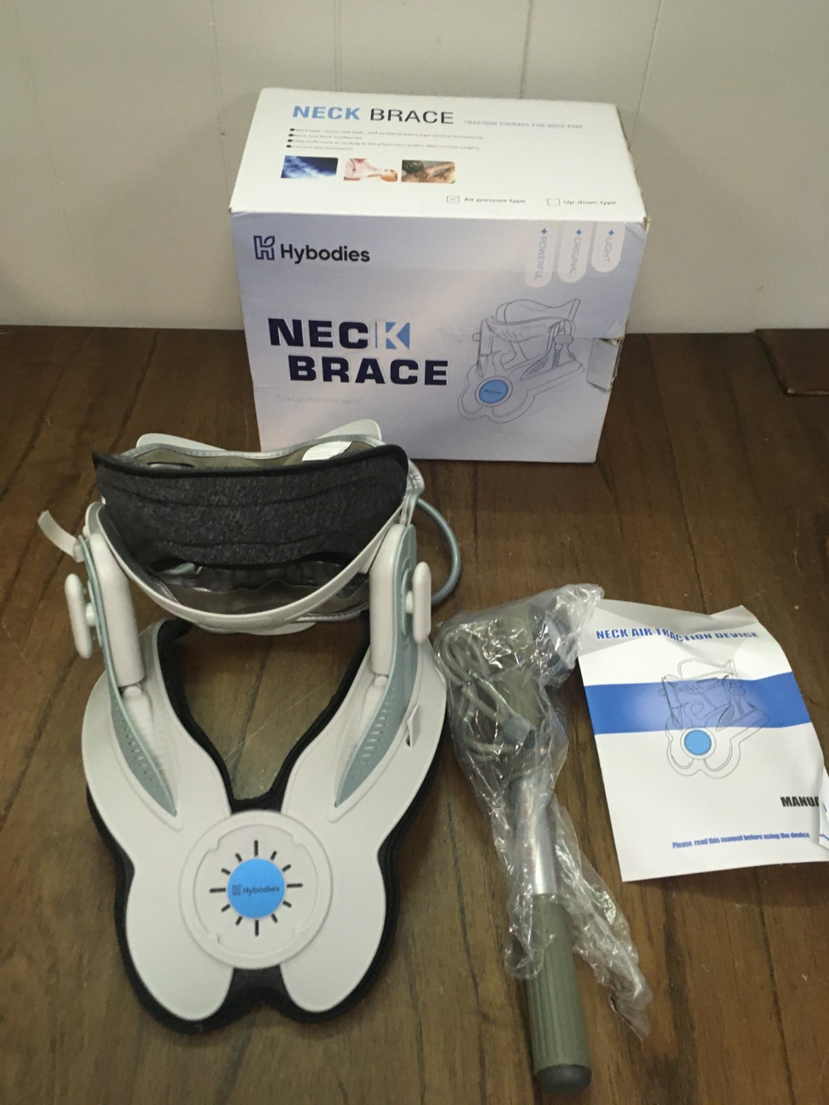 NEW Hybodies Neck Brace – Hand Pump included