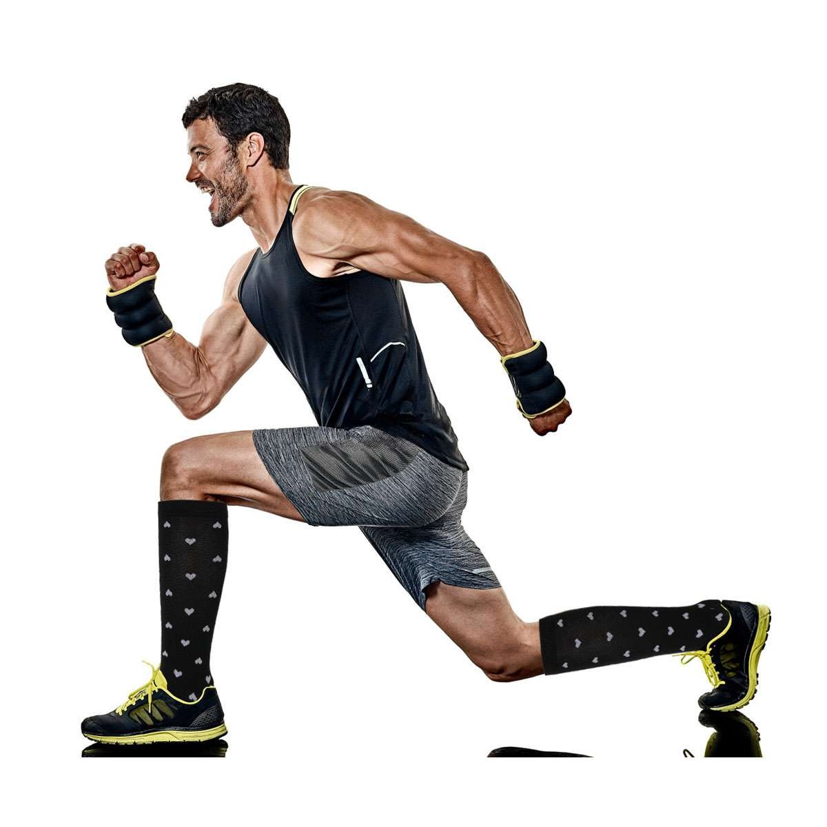 Compression Socks- 15-20 mmHg Knee High for Men & Women, Medical Grade,S/M~L/XL
