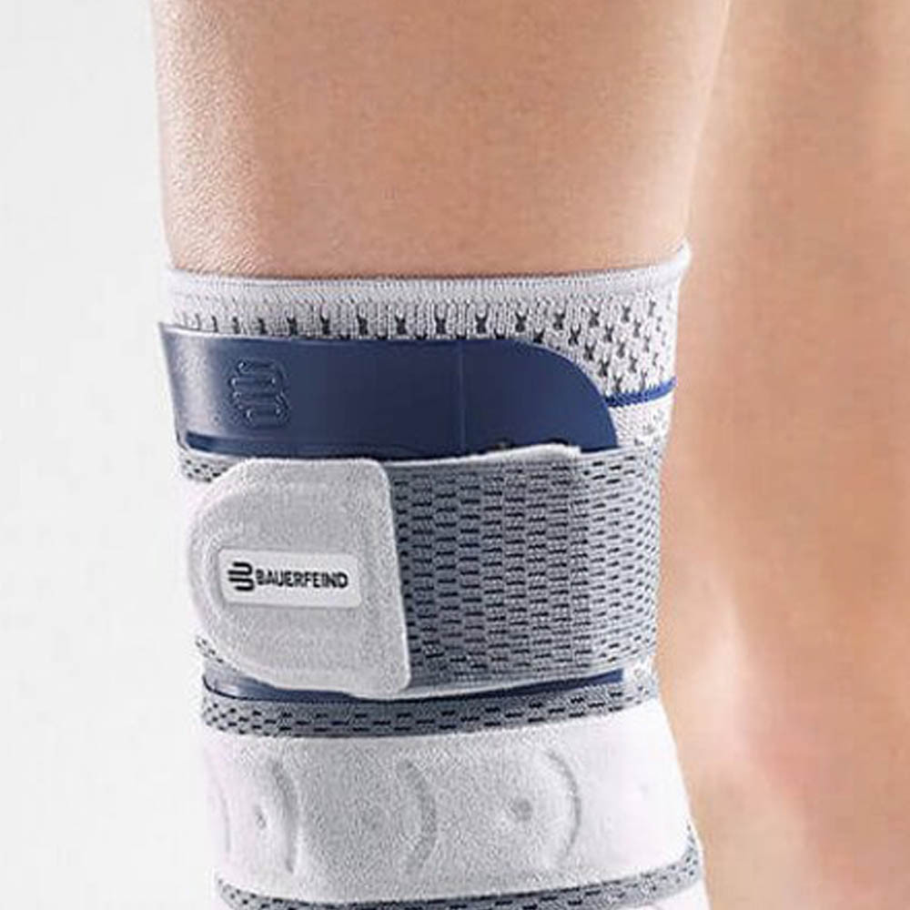 Bauerfeind Malleoloc L3 Side Stabilization Brace on 3 Levels Right Blue/