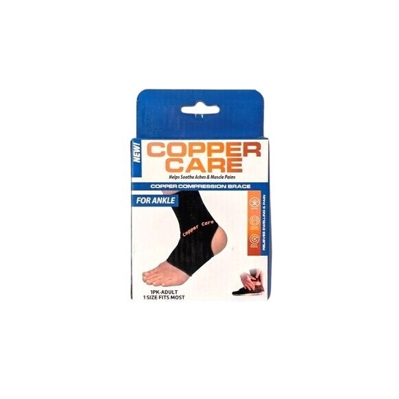 Copper Care compression sleeve ankle brace OSFM – BNIB!
