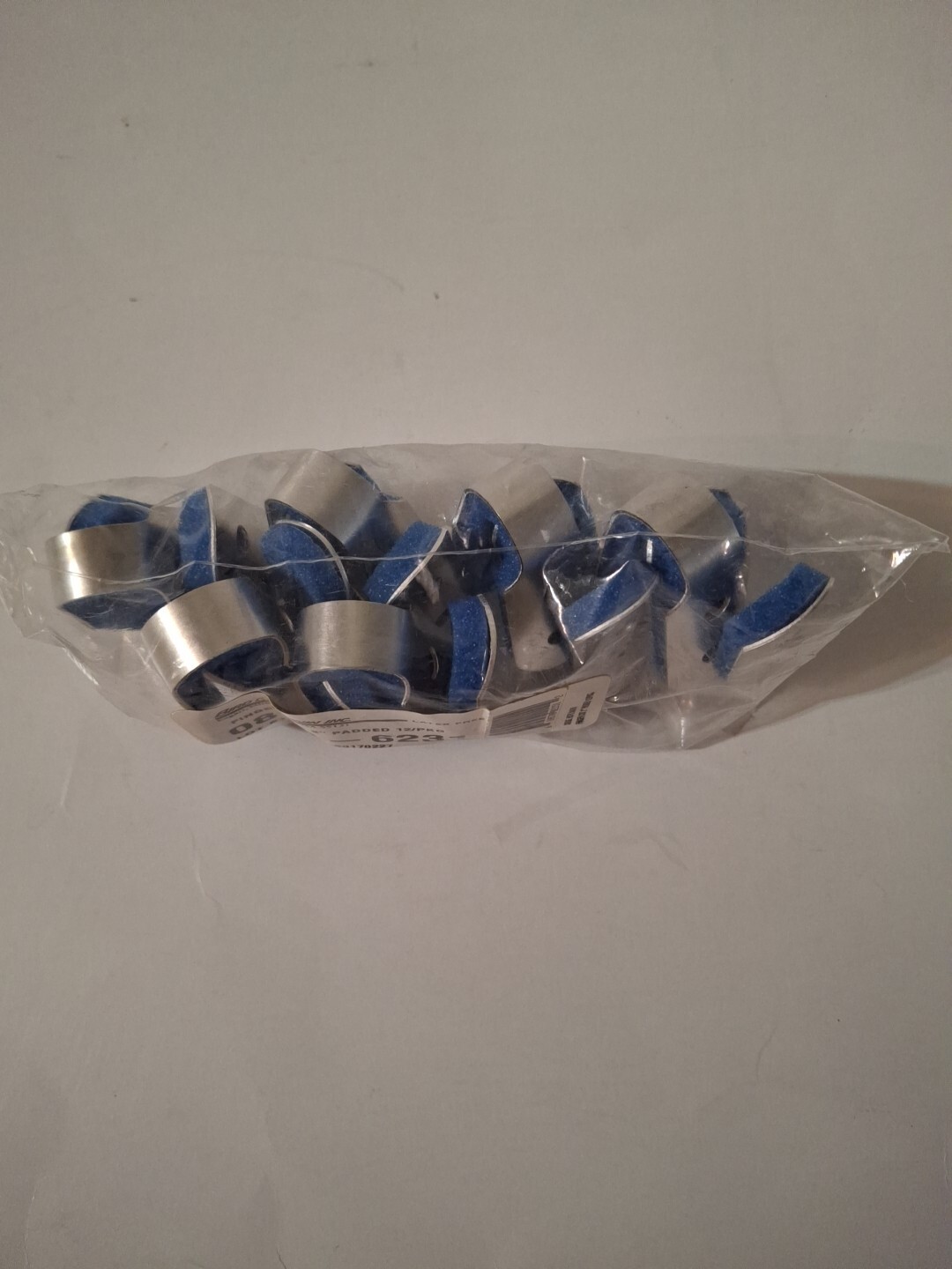 FINGER COT 2″ Padded 12/pkg foam Lined aluminum slints
