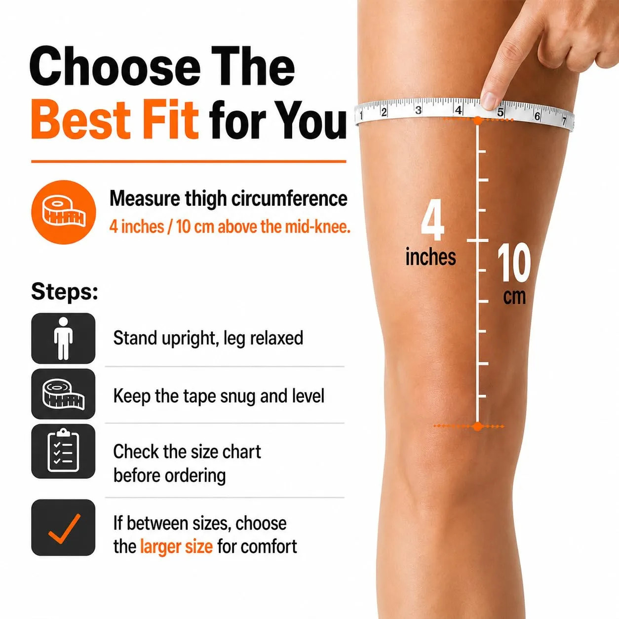 Plus Size Knee Brace 2XL Open Patella Gel Pads Stabilizers For Pain Relief Su…
