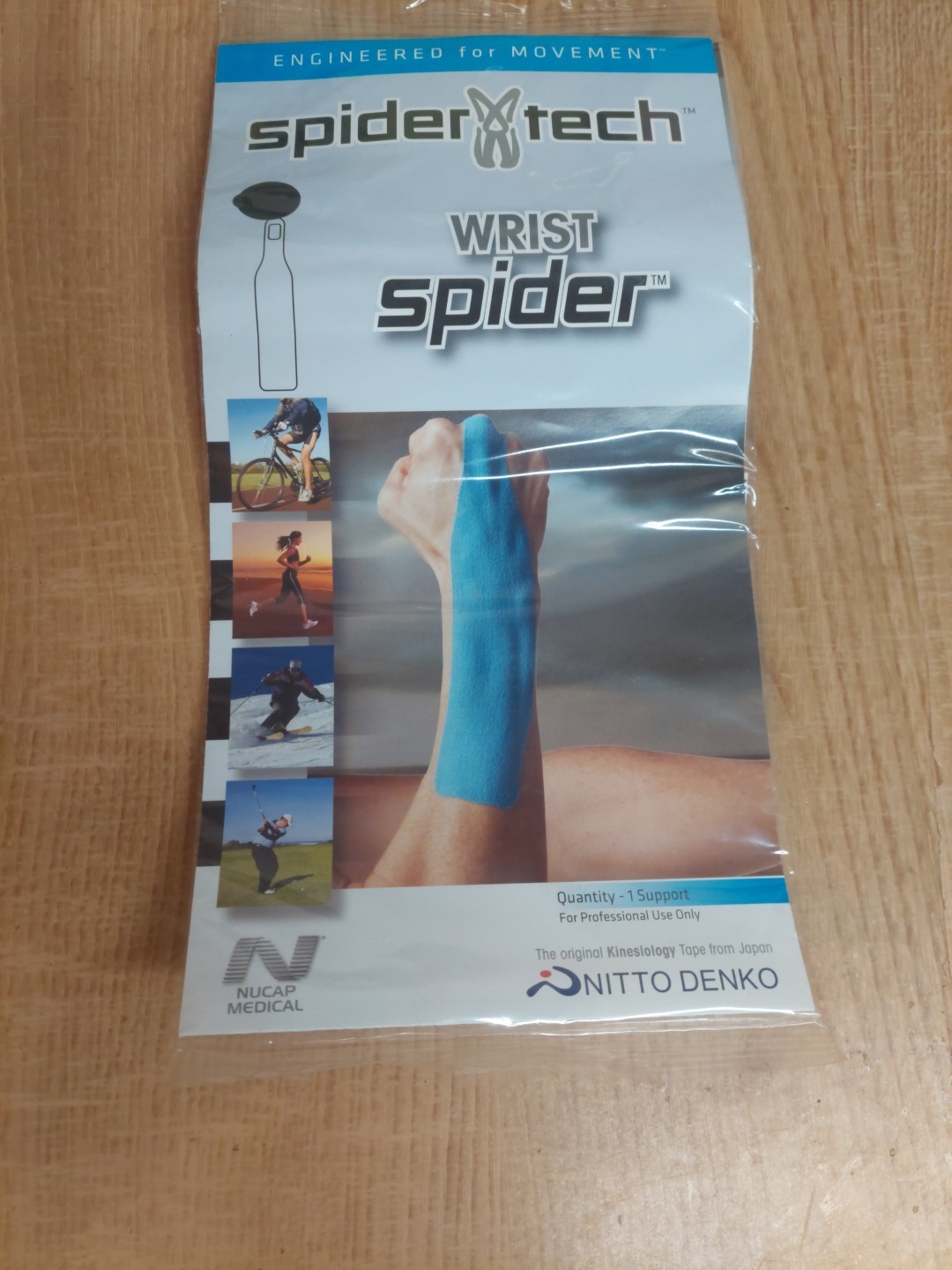 Spider Tech Wrist support tape 1