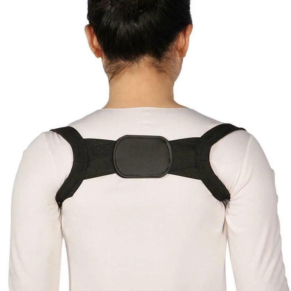Adjustable Posture Corrector Back Support Men Women Upper Spine Lumbar Brace Bel