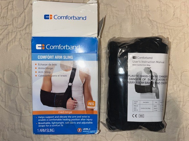 COMFORTBAND COMFORT ARM SLING Left or Right Regular LEVEL 2 SUPPORT NEW Sealed