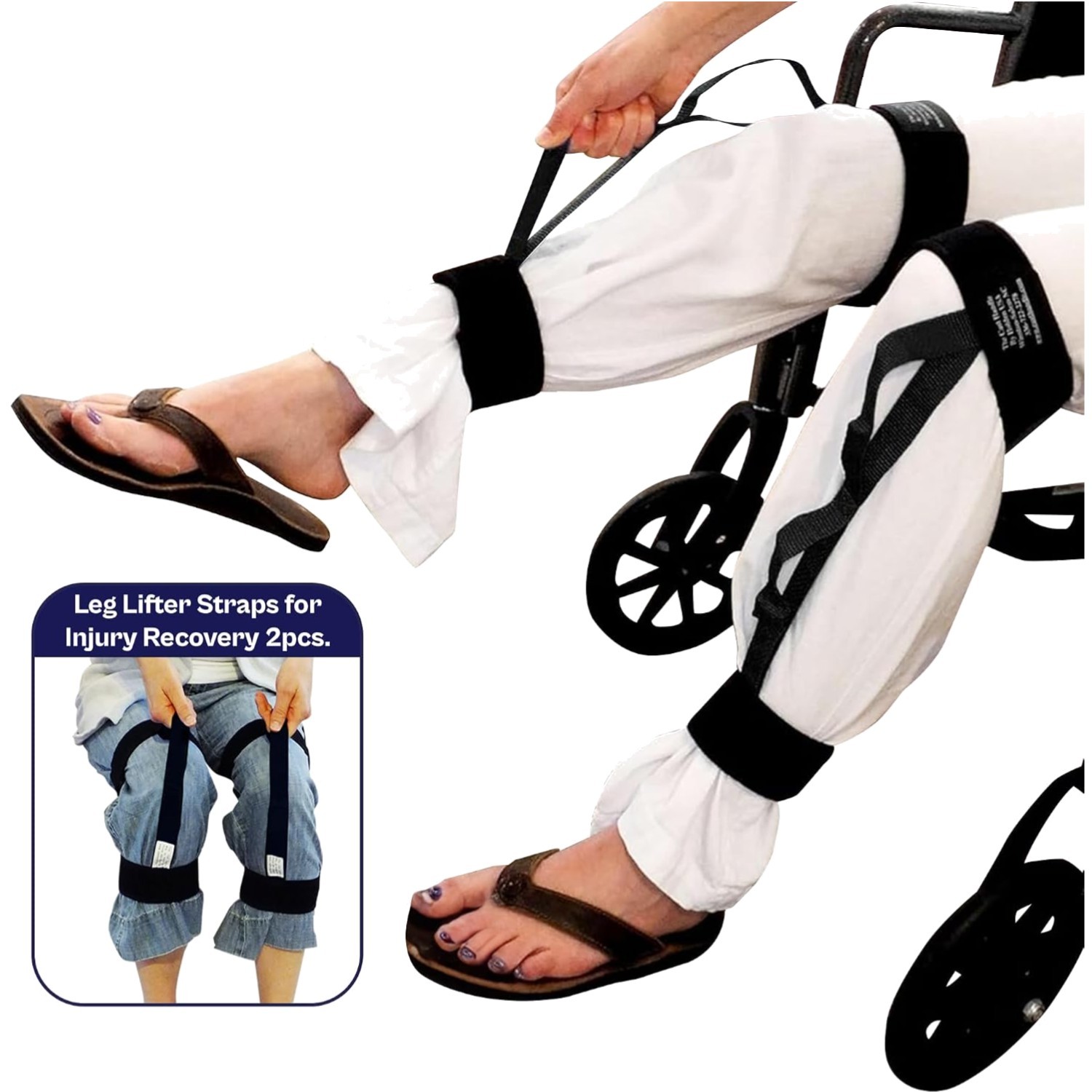 Leg Handles Cast Lifter Pair – Adjustable Mobility Aid