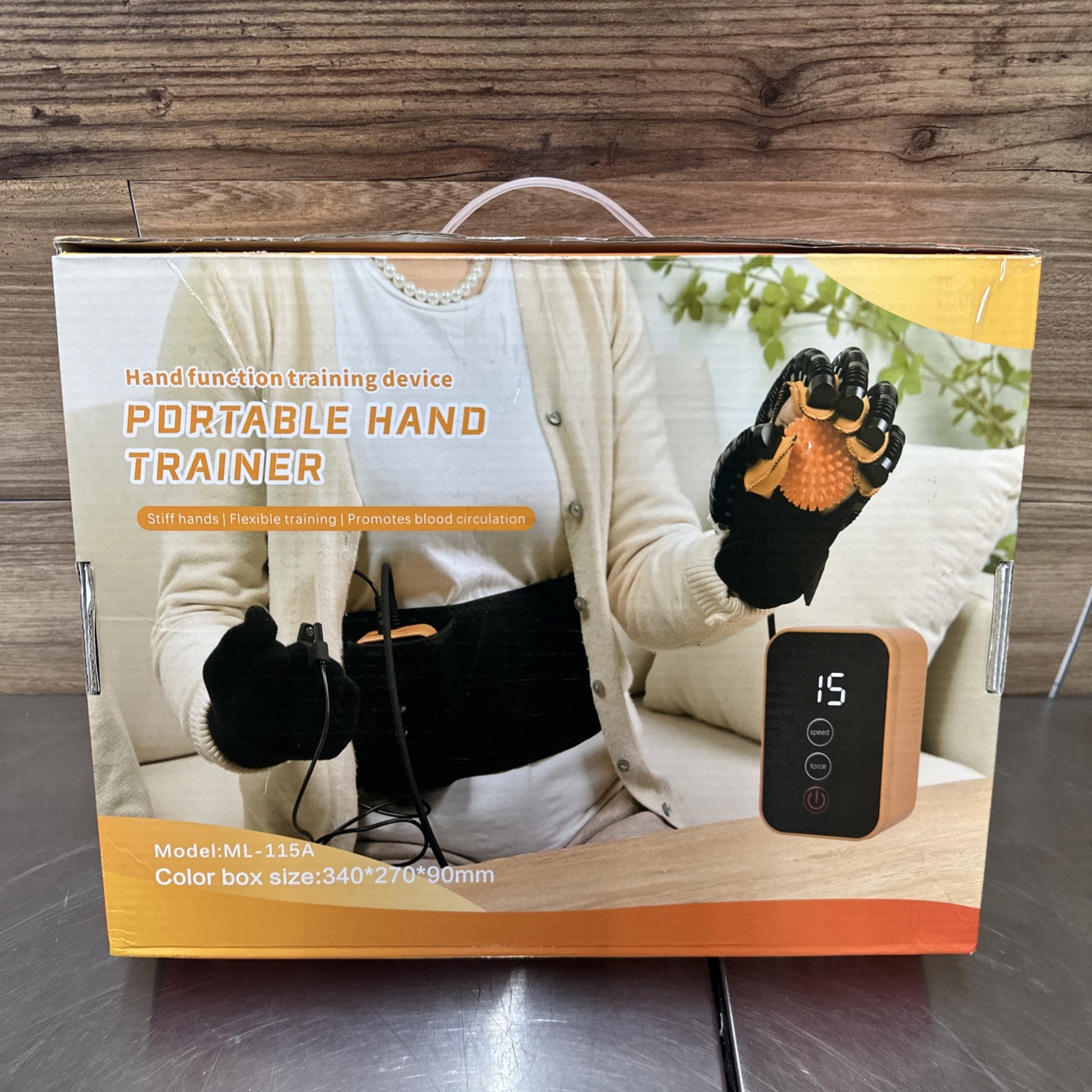 Hand Function Rehabilitation Robot Gloves Trainer for Finger Hemiplegia Recovery