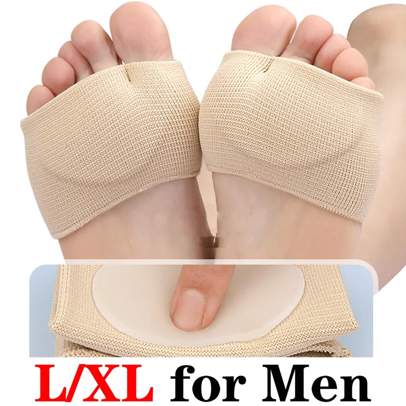Silicone Metatarsal Pads Front Palm Rest Anti Slip Half Size Pad For High Heels