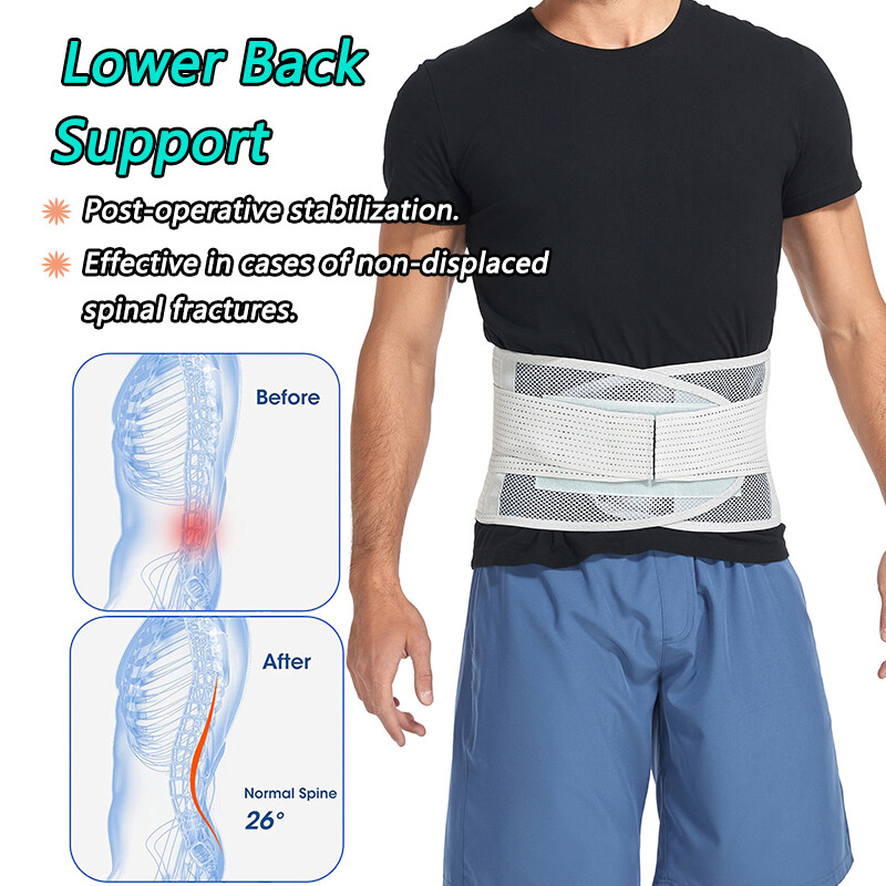 Umbilical Navel Hernia Belt for Men & Women Abdominal Support Binder Back Brace