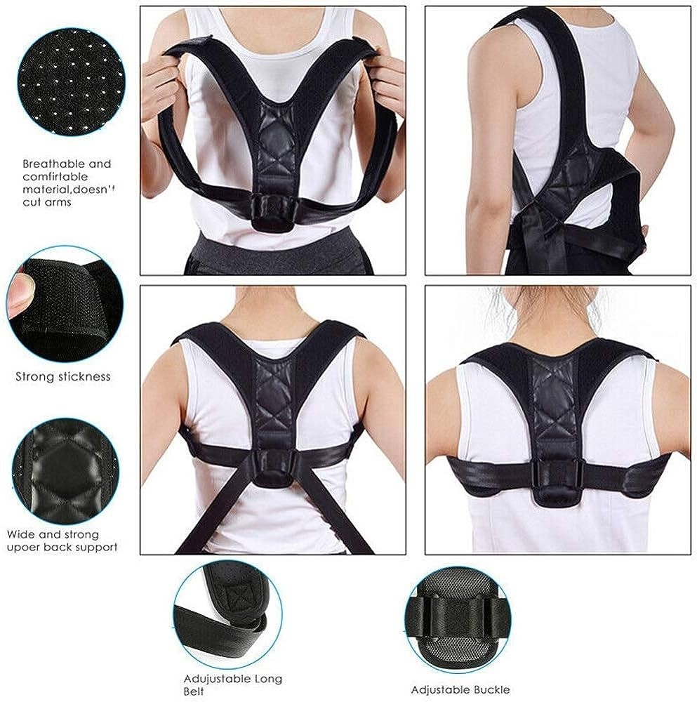 Body Posture Corrector Belt – Shoulder Support Relief and Back Pain Relief Belt