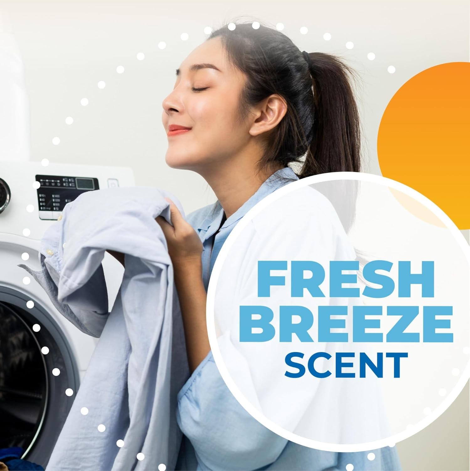ARM & HAMMER Power Sheets Laundry Detergent, Fresh Breeze Scent, No Mess, Lightw