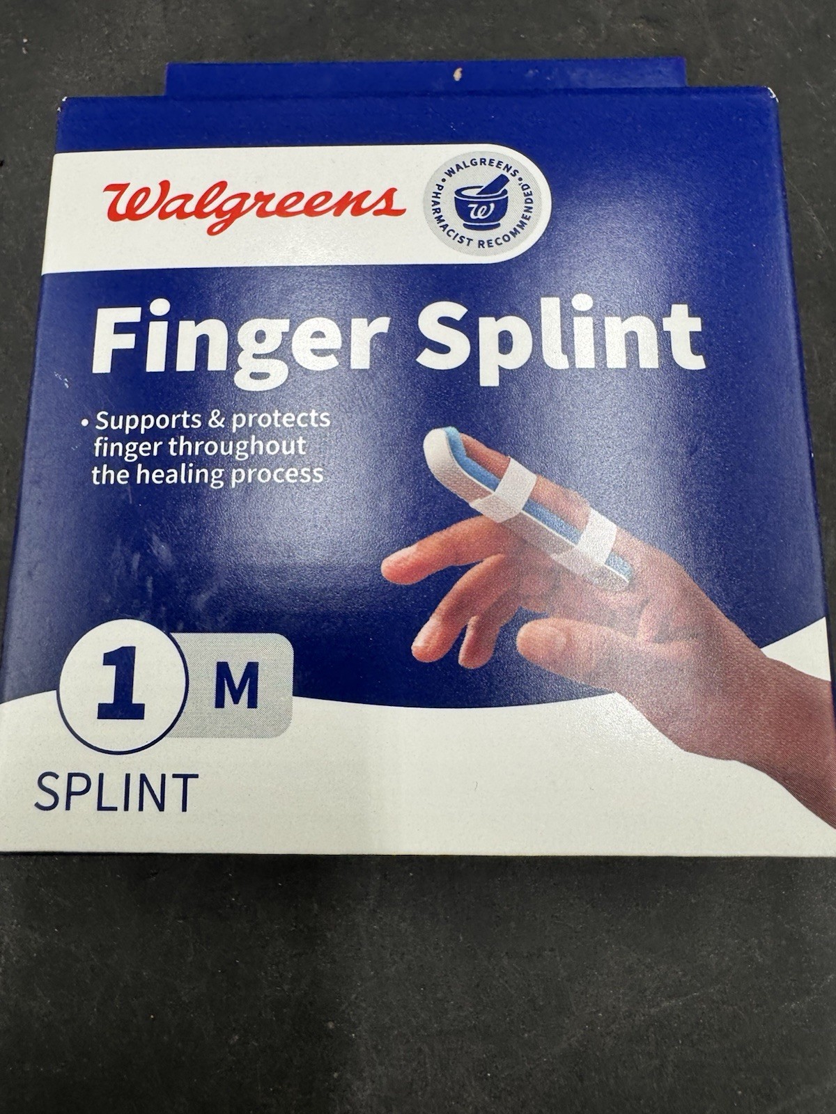 Walgreens Finger Splint ~Size: Medium ~1ct