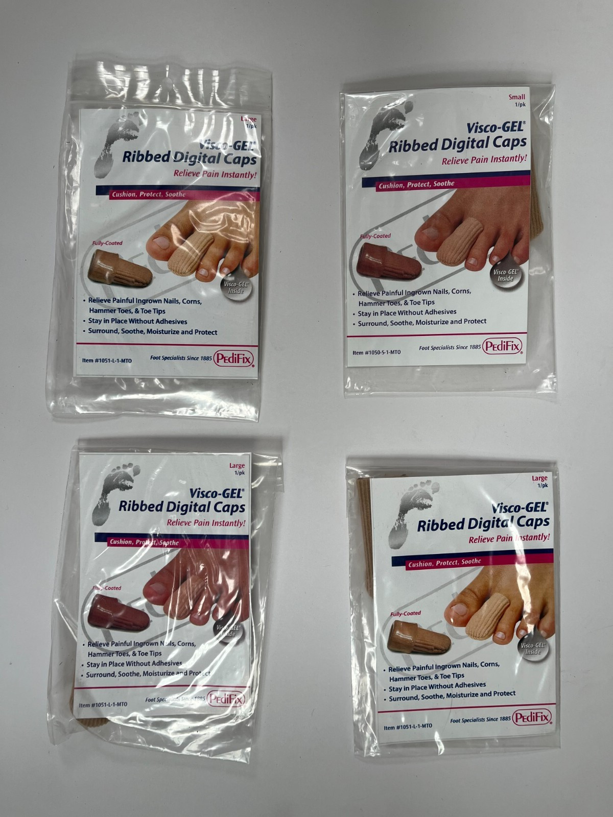 Visco-GEL Toe Spacers Multiple lot. Hammer Toe cushion Bunion Guard
