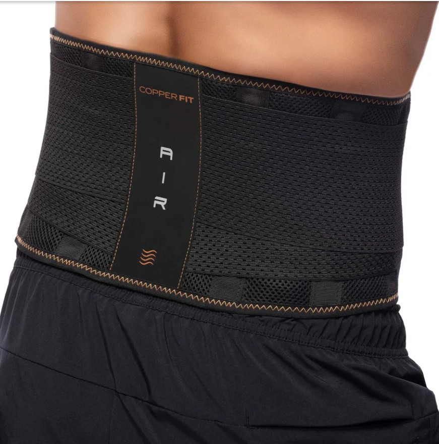 Cooper Fit Elite Back Support with Air Flow Adjustable Compression Straps