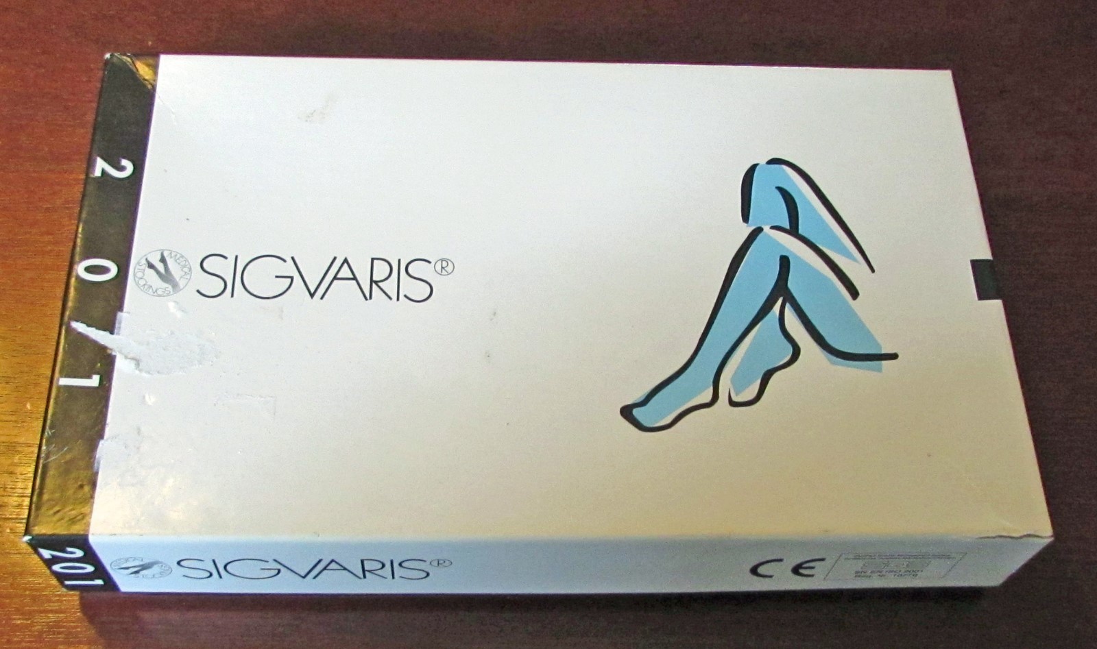 Sigvaris 201 Ccl 1 A-D Medium Short Calf C111 10003 Cotton Vintage