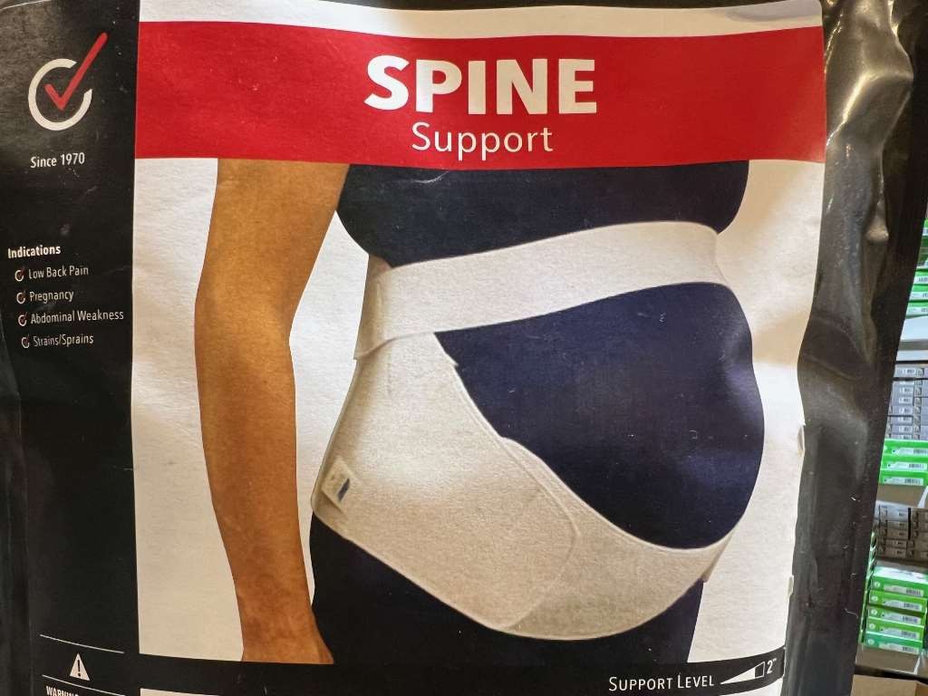 Physicians Choice Maternity-Mate Lumbosacral Spine Support – Back Belt, Large