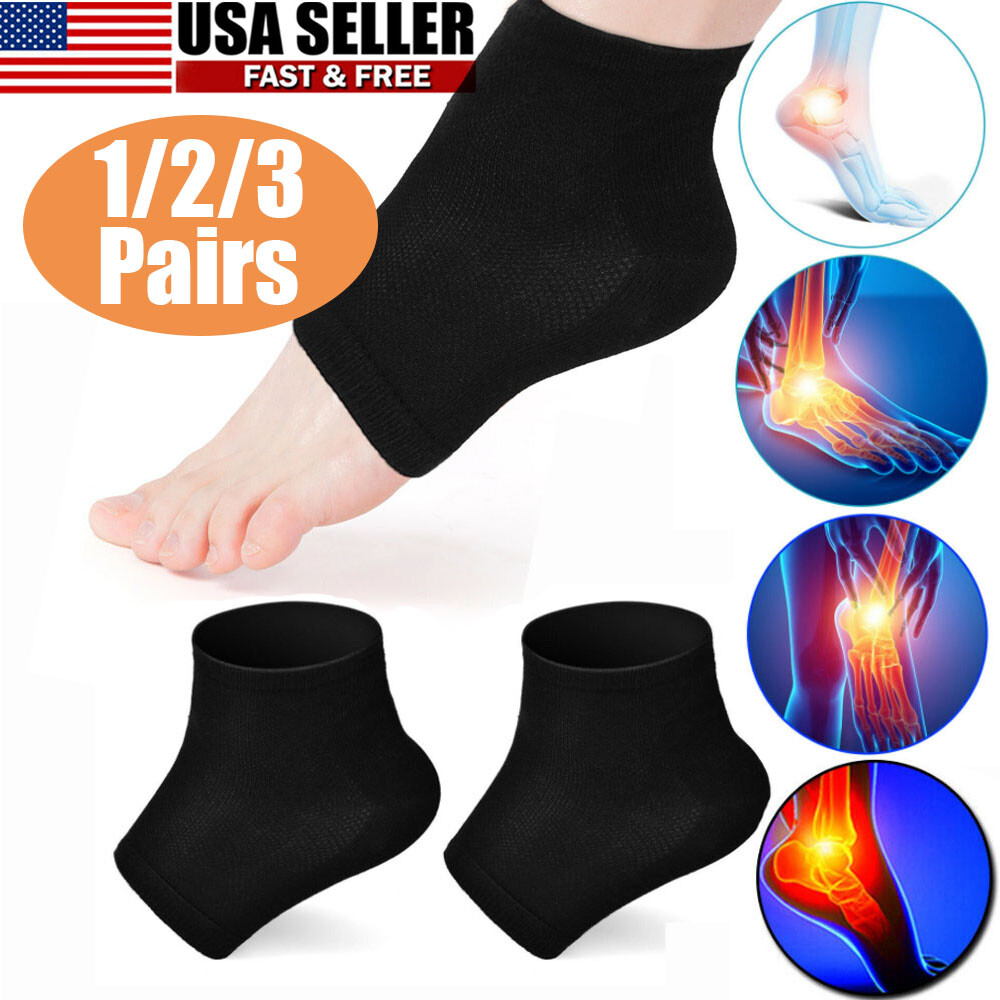 Compression Socks Foot Pain Relief Ankle Support Sleeve Brace Plantar Fasciitis