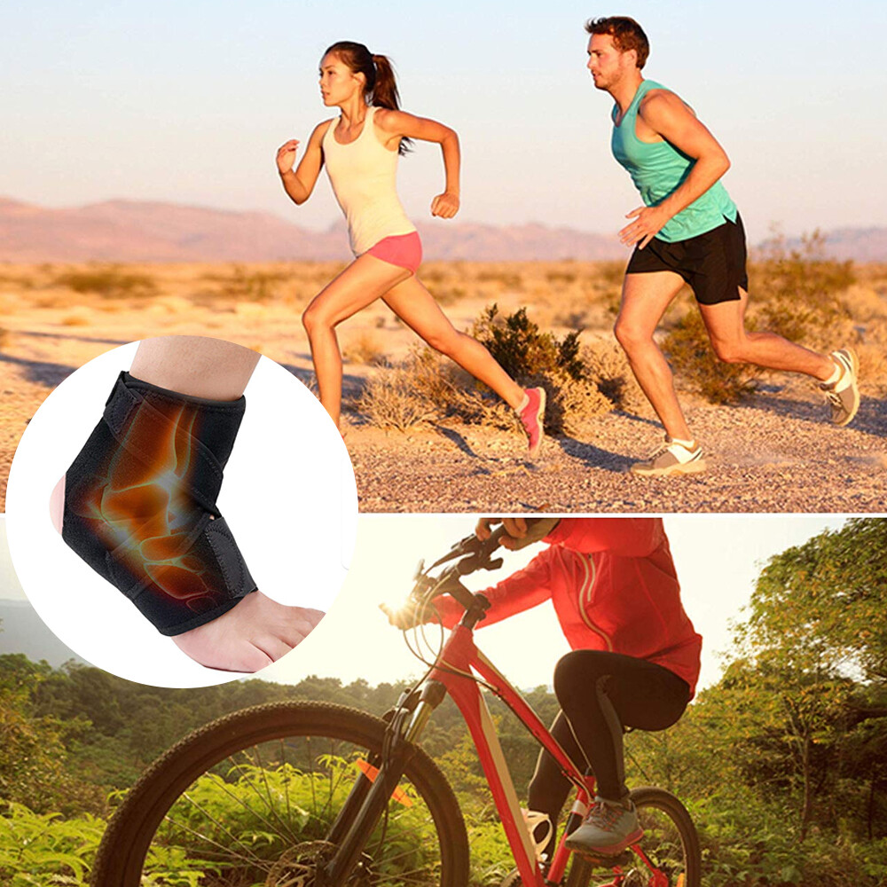Ankle Support Compression Plantar Fasciitis Sleeve Sport Foot Heel Strap Brace